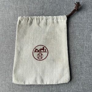 Small Hermes Twilly dust bag